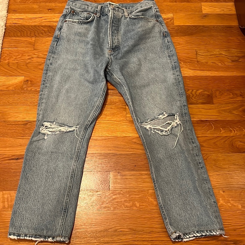 Agolde Riley Crop, size 27
